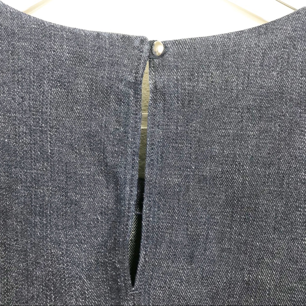 Banana Republic denim peplum top - Picture 4 of 5